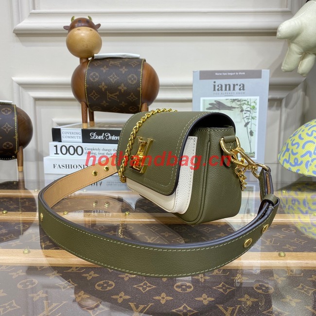 Louis Vuitton LOCKME TENDER M58554 Light Khaki Green