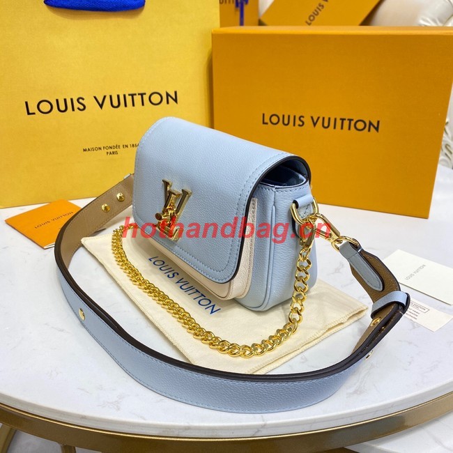 Louis Vuitton LOCKME TENDER M58554 light blue