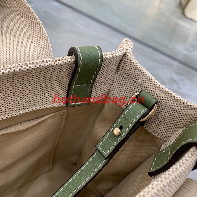 Chloe Cloth & leather 7576 green