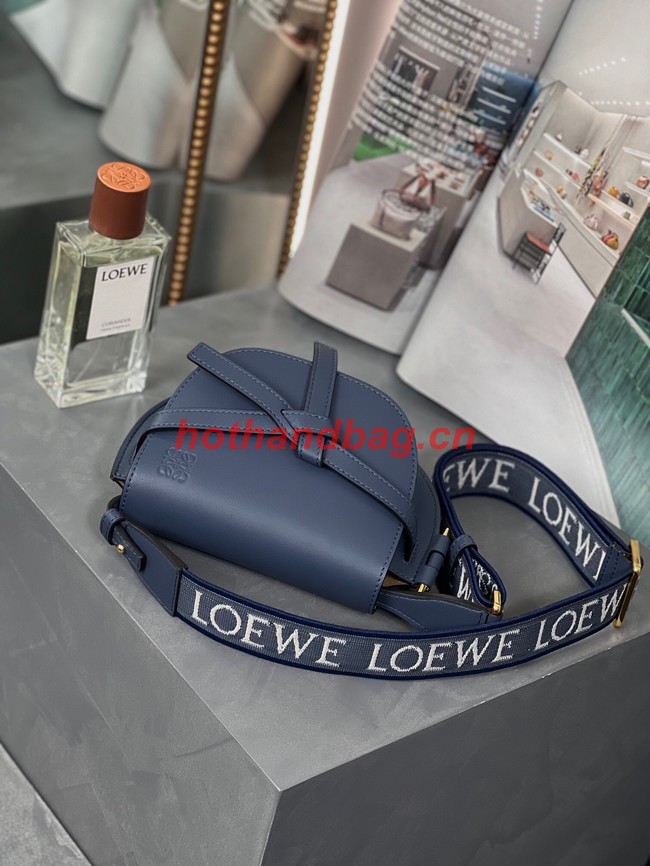 Loewe small Crossbody Bags Original Leather 55662 dark blue