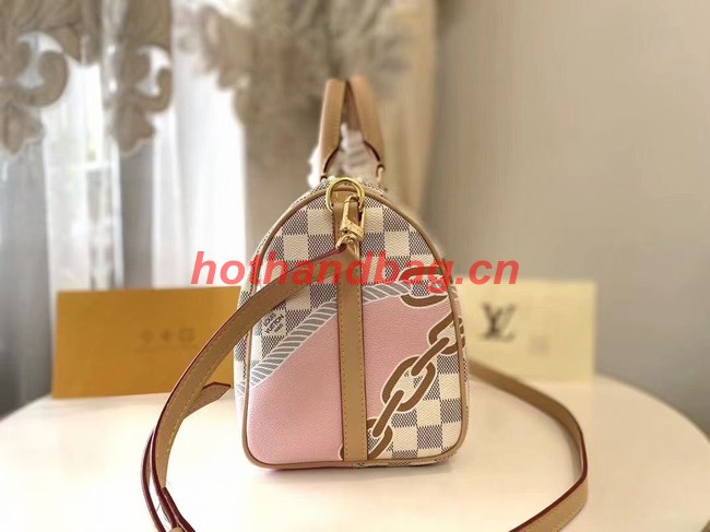 Louis Vuitton Speedy Bandouliere 25 N40473 white