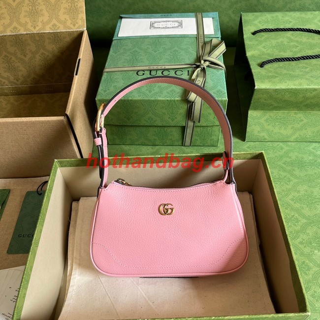 Gucci Aphrodite shoulder bag with Double G 739076 pink