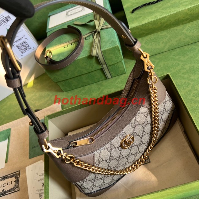 Gucci Aphrodite small shoulder bag 731817 brown