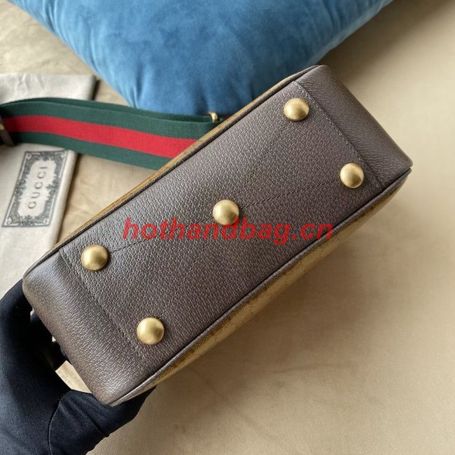 Gucci adidas x Gucci small shoulder bag 702427 brown