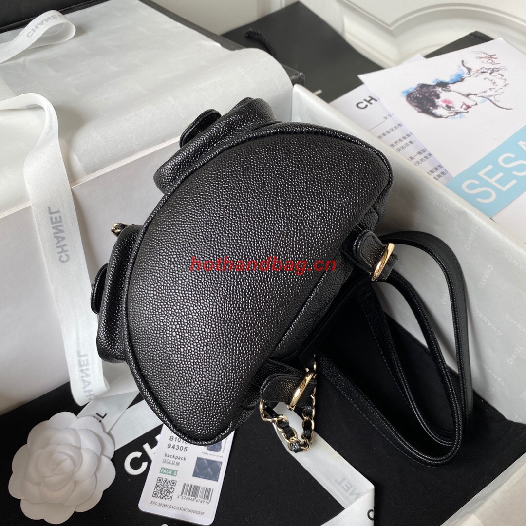 Chanel MINI BACKPACK AS3787 bLACK