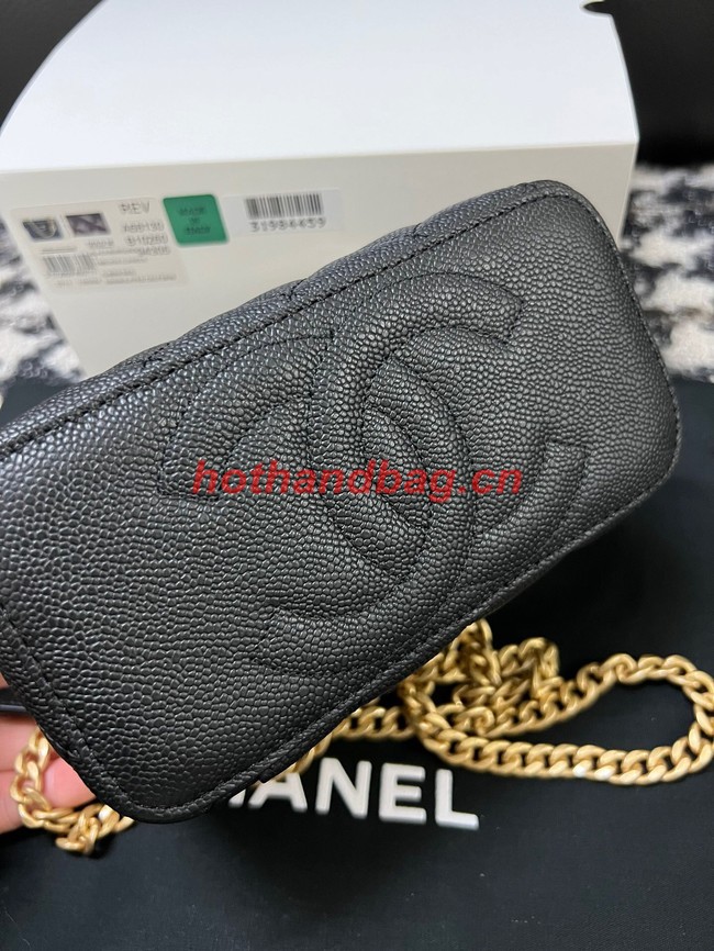 Chanel VANITY WITH CHAIN AP3120 black