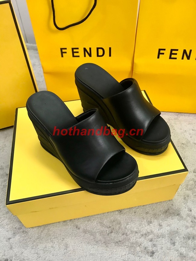 Fendi slippers heel height 8.5CM 93194-1