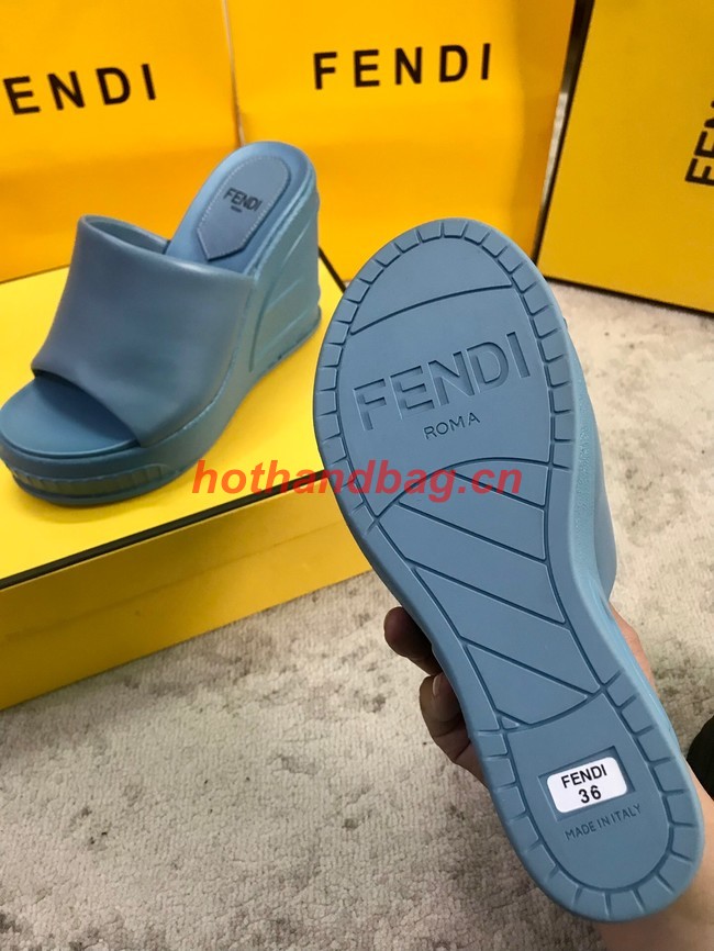 Fendi slippers heel height 8.5CM 93194-2