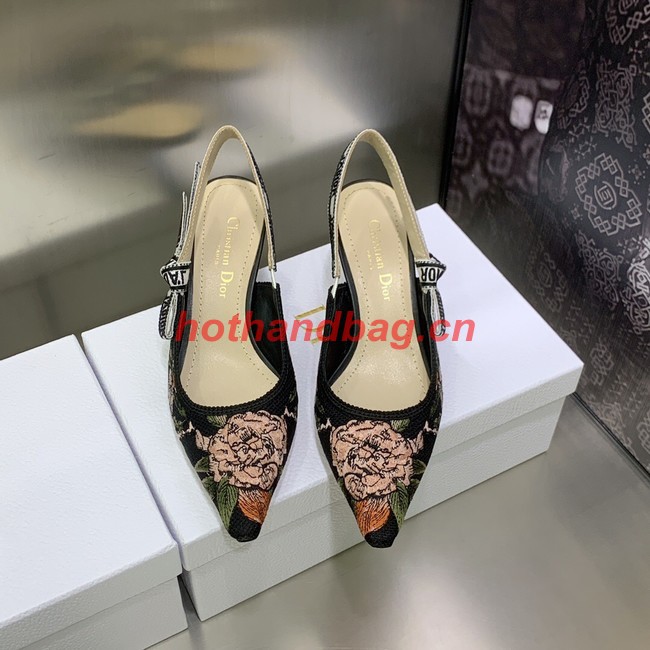 Dior JADIOR SLINGBACK PUMP heel height 6.5CM 93126-6