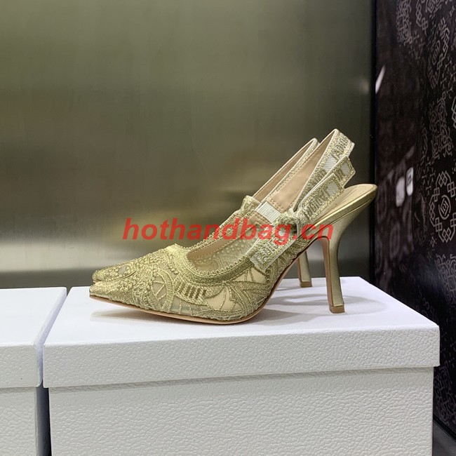 Dior JADIOR SLINGBACK PUMP heel height 9.5CM 93125-1