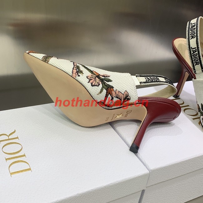 Dior JADIOR SLINGBACK PUMP heel height 9.5CM 93125-2