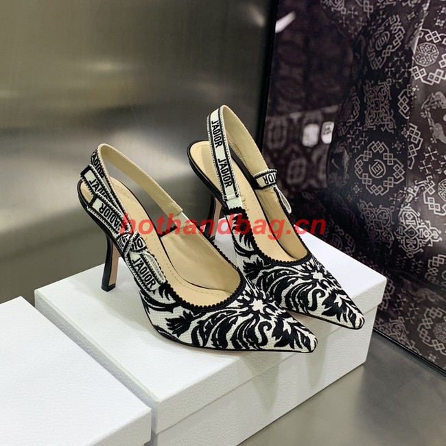 Dior JADIOR SLINGBACK PUMP heel height 9.5CM 93125-3