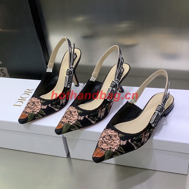 Dior JADIOR SLINGBACK PUMP heel height 9.5CM 93125-6