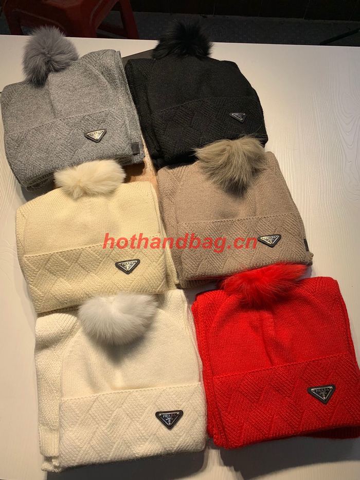 Prada Scarf&Hat PRH00043