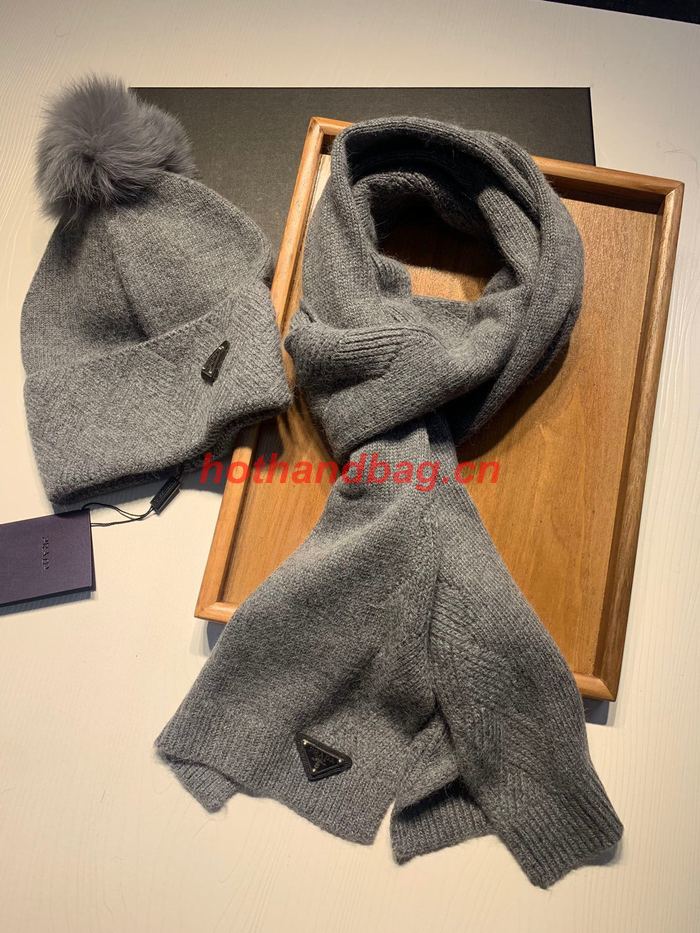 Prada Scarf&Hat PRH00046