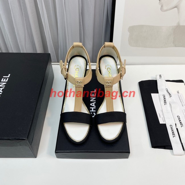 Chanel sandals heel height 9.5CM 93147-4