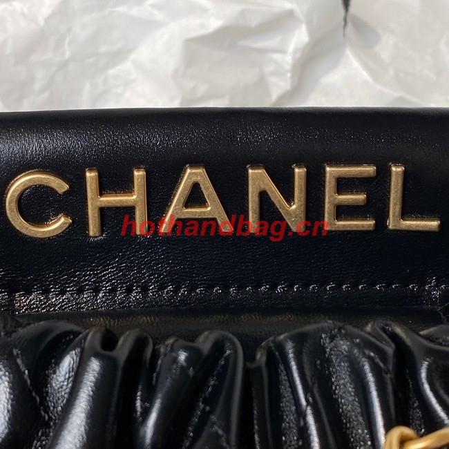 Chanel SMALL BUCKET BAG AS3793 BLACK