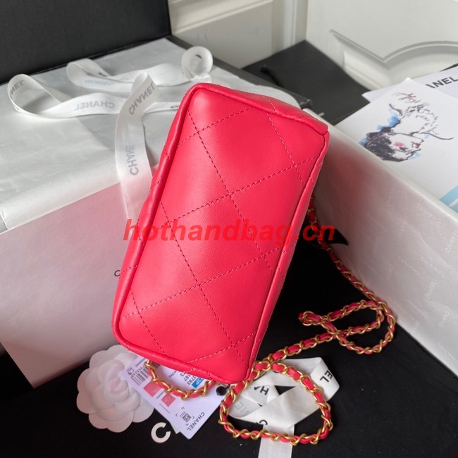 Chanel SMALL BUCKET BAG AS3793 RED