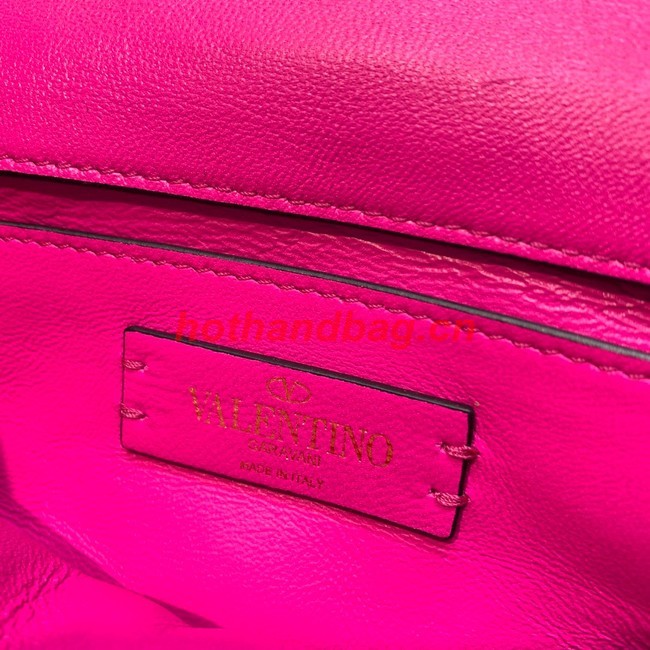 VALENTINO GARAVANI ROMAN STUD Small sheepskin bag 1W2B2299 rose