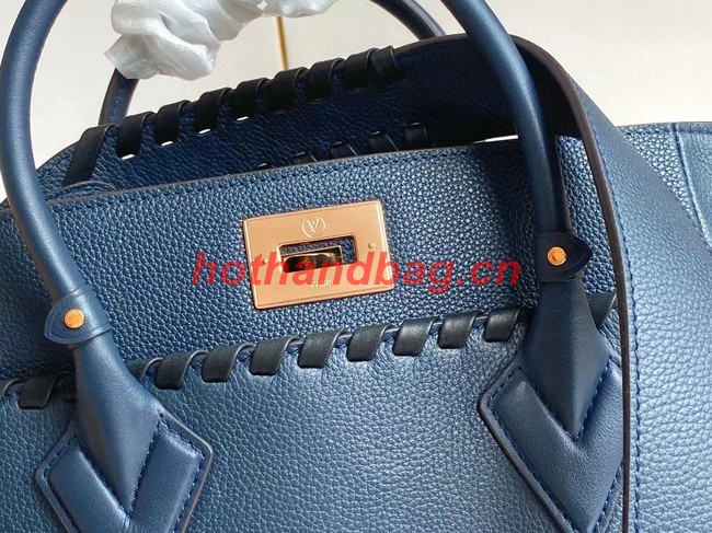 Louis Vuitton On My Side MM M21569 Navy Blue