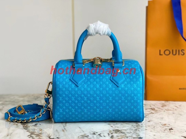 Louis Vuitton Speedy Bandouliere 20 M22595 Blue