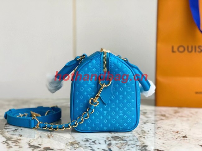 Louis Vuitton Speedy Bandouliere 20 M22595 Blue