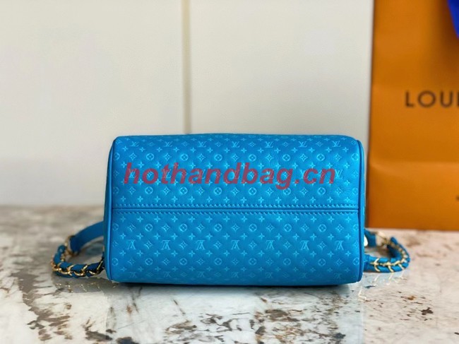 Louis Vuitton Speedy Bandouliere 20 M22595 Blue