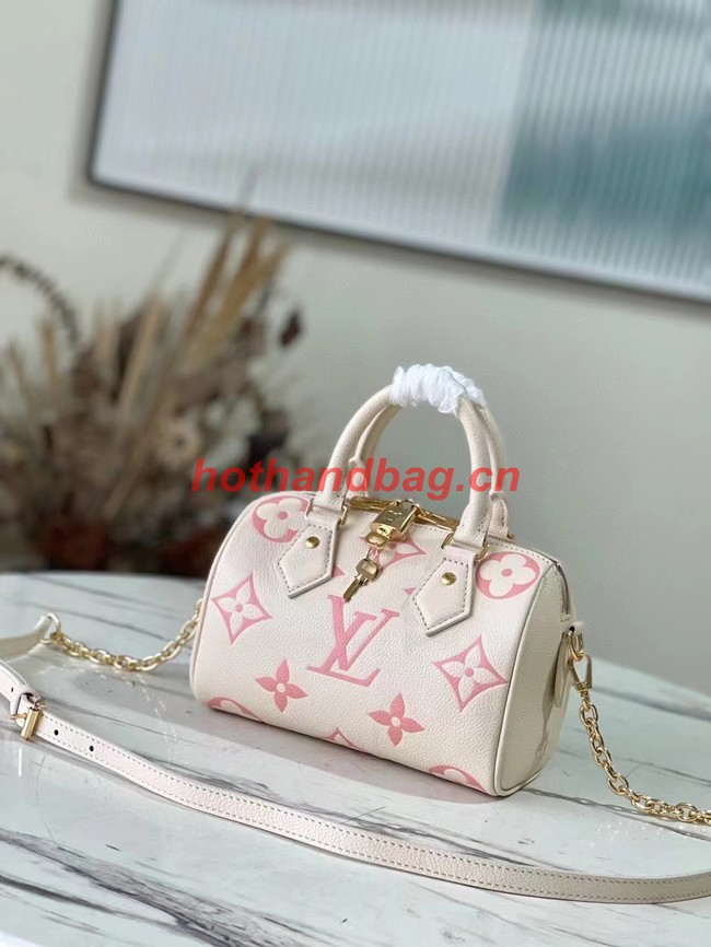 Louis Vuitton Speedy Bandouliere 20 M46397 Rose Trianon Pink