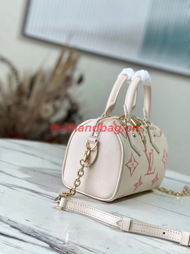 Louis Vuitton Speedy Bandouliere 20 M46397 Rose Trianon Pink