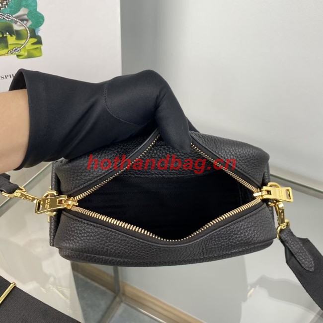 Prada Medium leather bag 1BH187 black