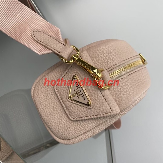 Prada Medium leather bag 1BH187 light pink