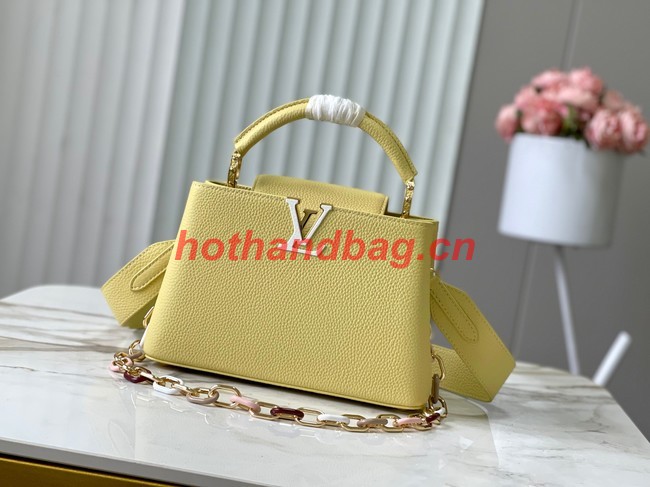 Louis Vuitton Capucines BB M21641 yellow