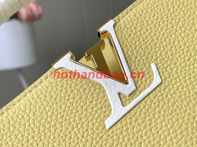 Louis Vuitton Capucines MM M21652 yellow