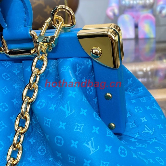 Louis Vuitton Monogram Clutch M22327 blue