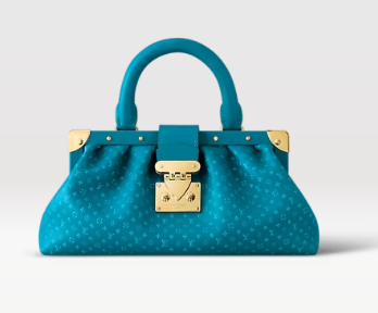 Louis Vuitton Monogram Clutch M22327 blue