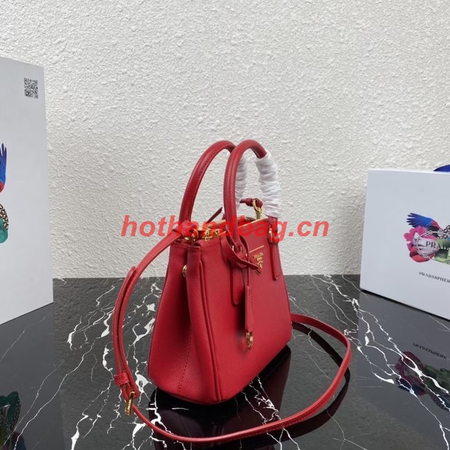 Prada Galleria Saffiano leather mini-bag 1BA906 red