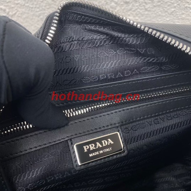 Prada Saffiano leather shoulder bag 2VH152 black