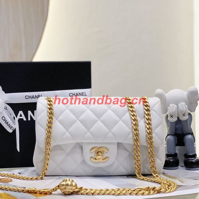 Chanel MINI FLAP BAG AS1116 WHITE