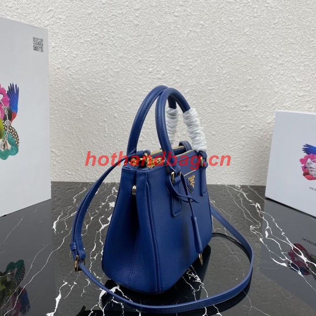 Prada Galleria Saffiano leather mini-bag 1BA906 dark blue