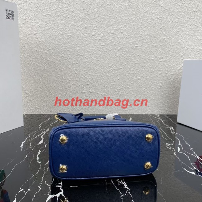 Prada Galleria Saffiano leather mini-bag 1BA906 dark blue