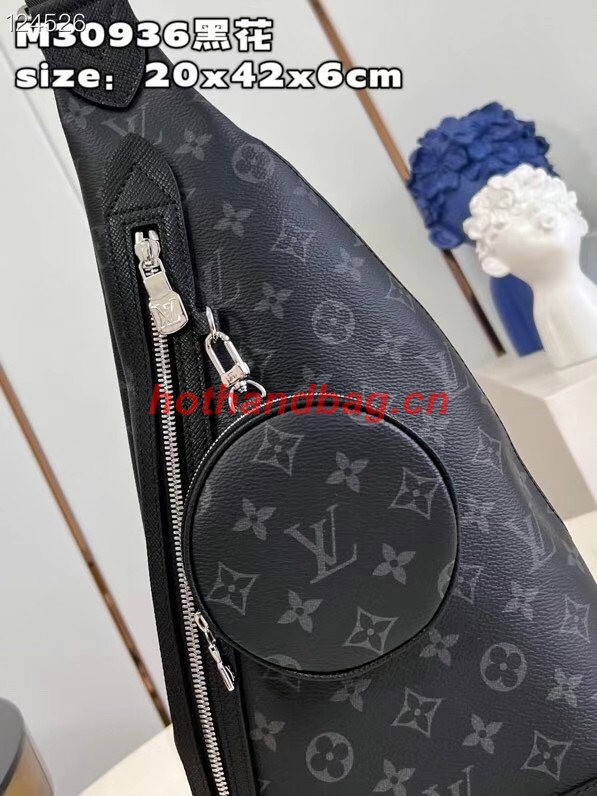 Louis Vuitton Duo Sling Bag M30936 Black