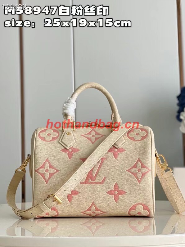 Louis Vuitton SPEEDY BANDOULIERE 25 M58947  Rose Trianon Pink