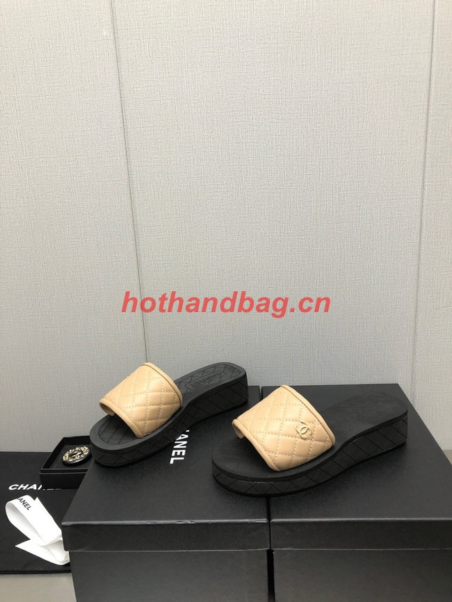 Chanel slippers heel height 4CM 93213-1