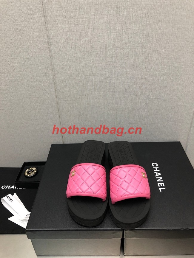 Chanel slippers heel height 4CM 93213-3