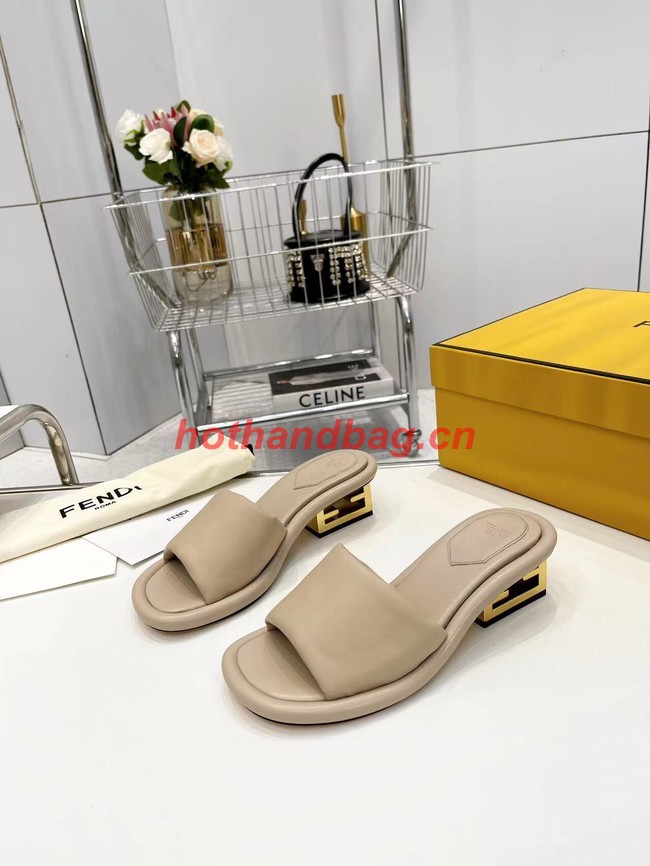 Fendi slippers heel height 4CM 93207-1