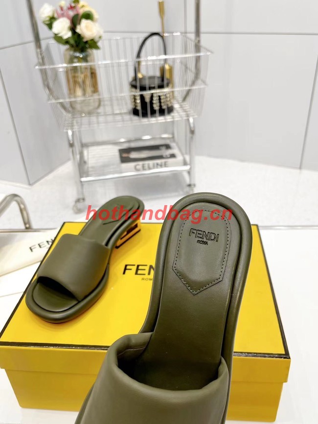 Fendi slippers heel height 4CM 93207-2