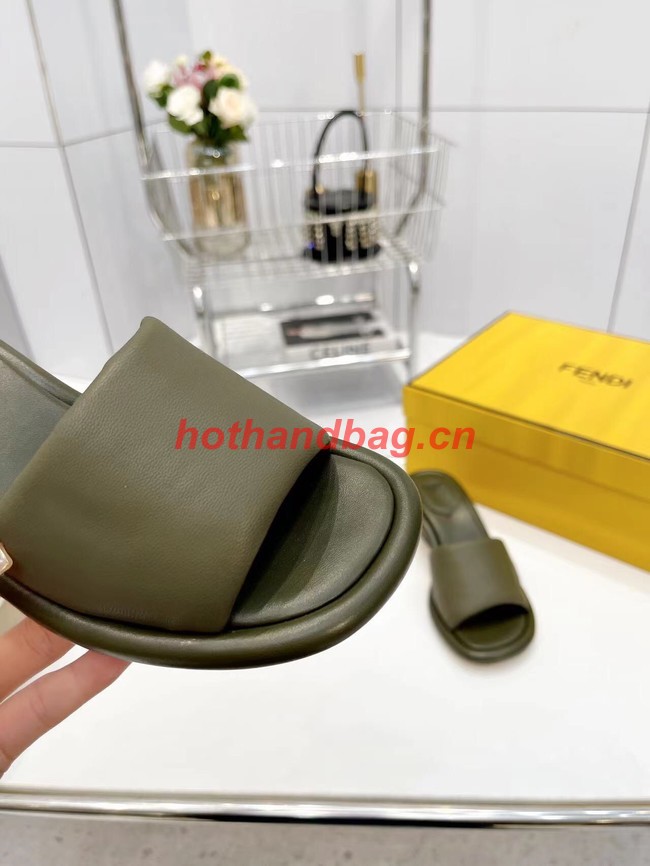 Fendi slippers heel height 4CM 93207-2