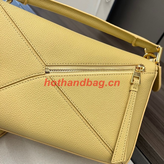 Loewe Puzzle Bag Leather 1209 yellow