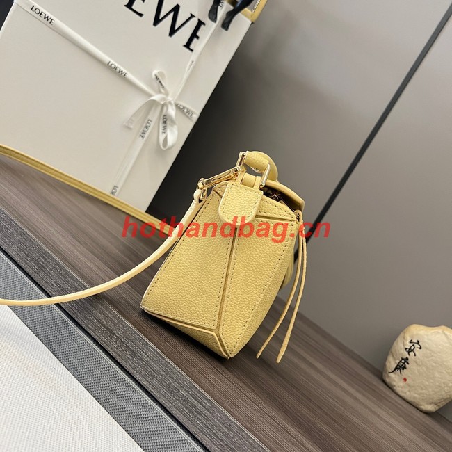 Loewe mini Puzzle Bag Original Leather 6223 yellow