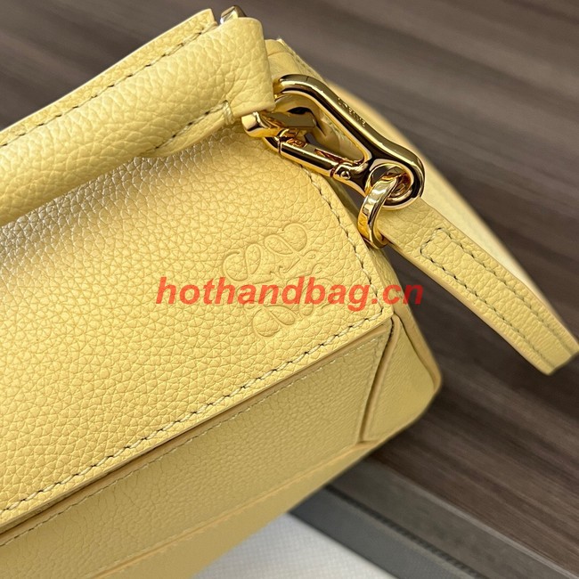 Loewe mini Puzzle Bag Original Leather 6223 yellow